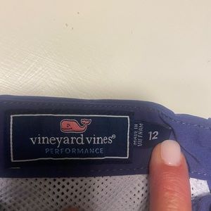 Vineyard Vines -performance Boys size 12 blue shorts